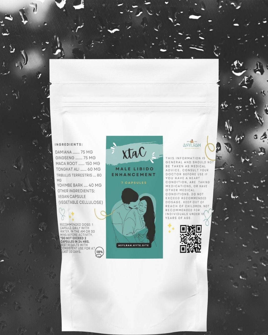 X-ta-C Herbal Blend for Male Vitality